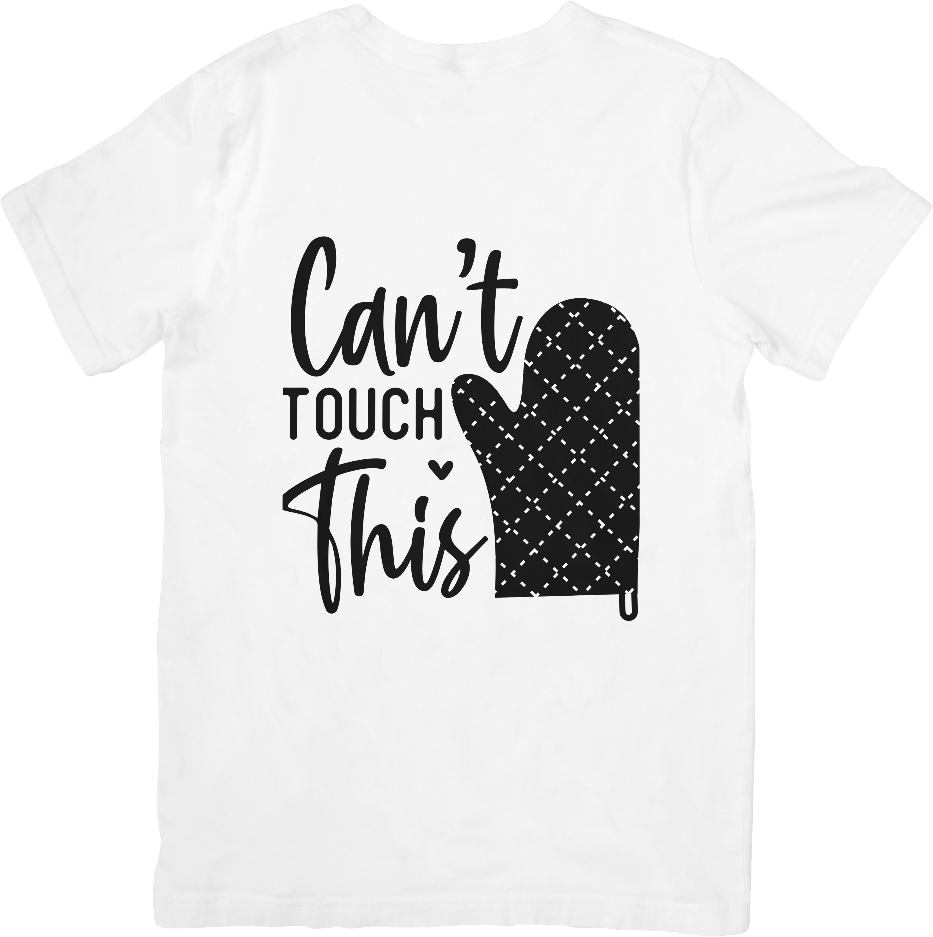 Can't Touch This Funny Cooking T-Shirt | Oven Mitt Graphic Tee | Chef Gift | Unisex Kitchen Shirt