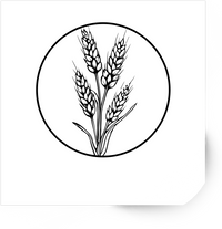 Thumbnail for Wheat Stalk Sticker | Minimalist Black Line Art Vinyl Decal | Farmhouse Rustic Gift
