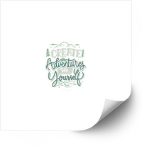 Thumbnail for Create Adventures For Yourself Sticker | Minimalist Outdoor Nature Vinyl Decal