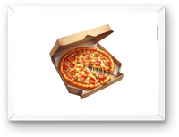 Thumbnail for Pepperoni Pizza Box Wall Art | Realistic Cheesy Pizza Print | Kitchen Foodie Gift