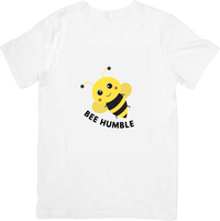 Thumbnail for Bee Humble Kawaii Bee T-Shirt | Cute Funny Inspirational Graphic Tee