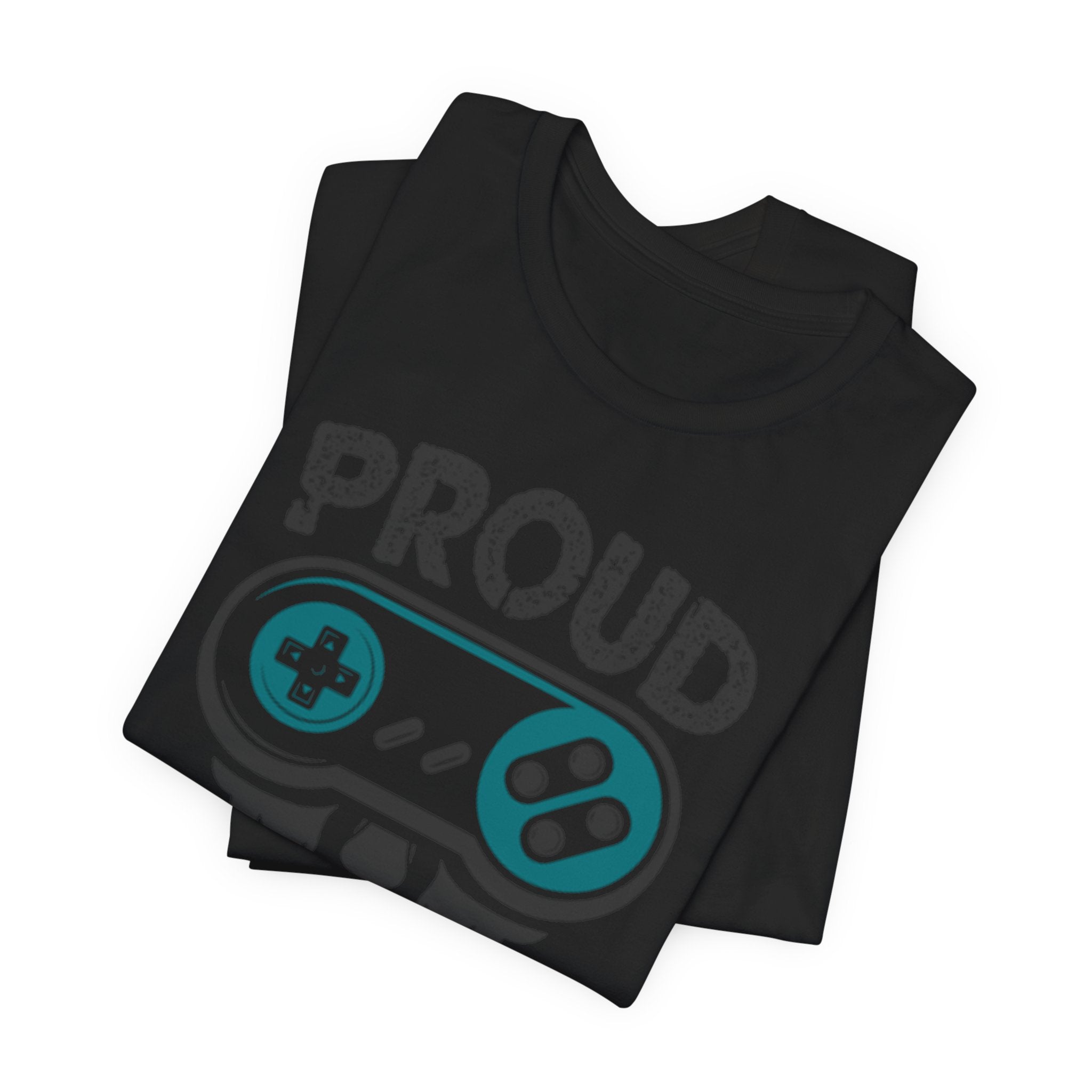 Proud Gamer T-Shirt, Funny Skull Gamer Tee, Gaming Lover Gift, Video Game Shirt for Him