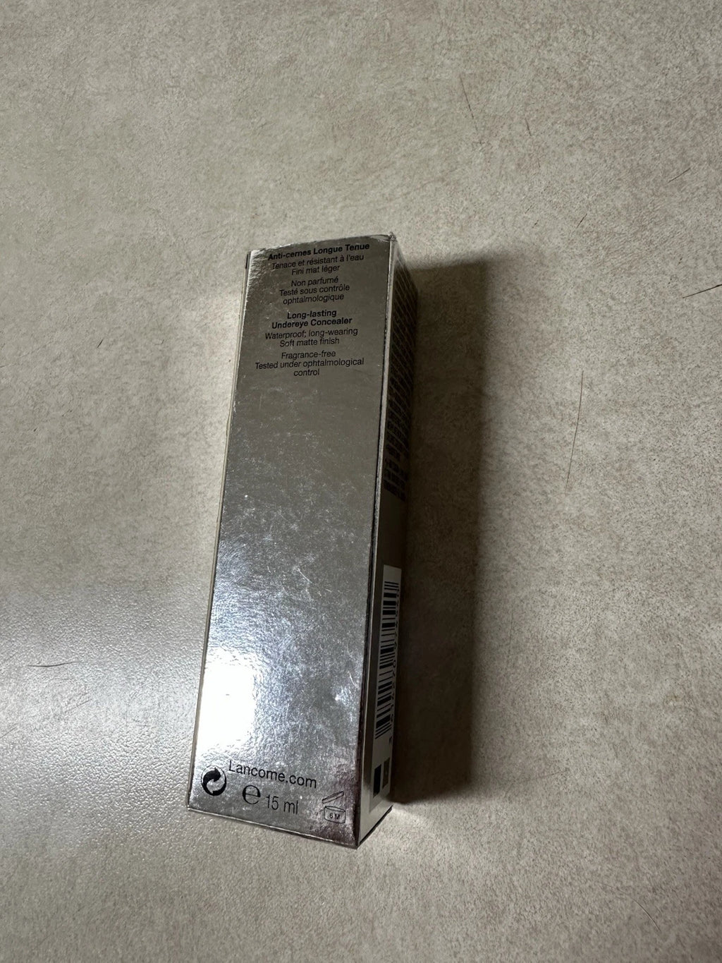 Lancôme Effacernes Waterproof Undereye Concealer - 0.52 Oz - Shade 210 Light Buff