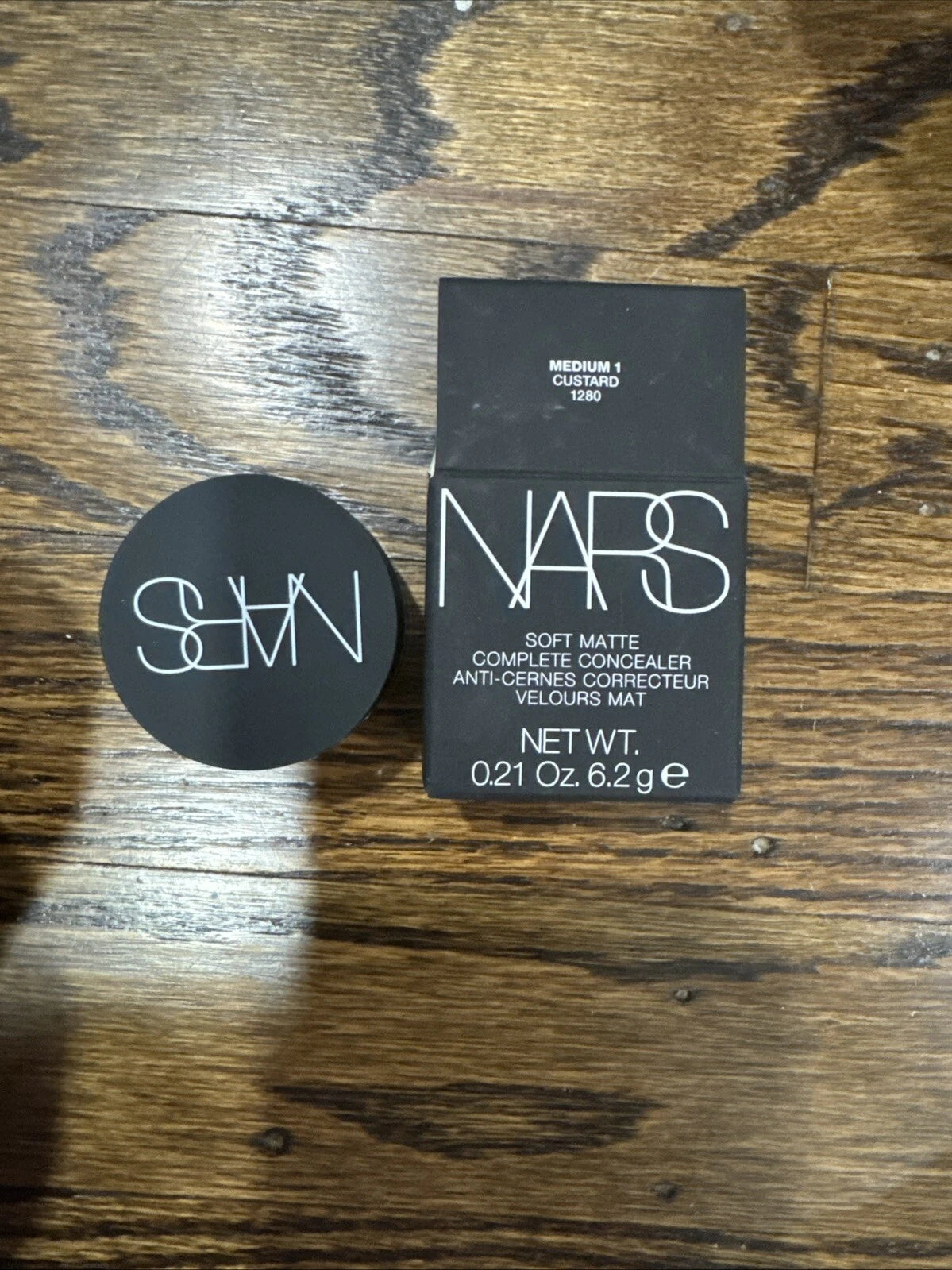 NARS Soft Matte Complete Concealer *Medium 1 Custard* 0.21oz./6.2g NEW IN BOX Main image